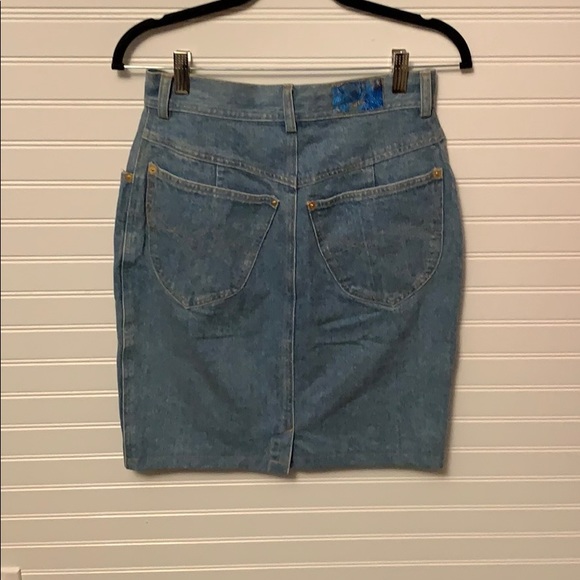 🌟 Vintage 80s Mondi Designer Embellished Skirt 🌟 - Picture 4 of 16